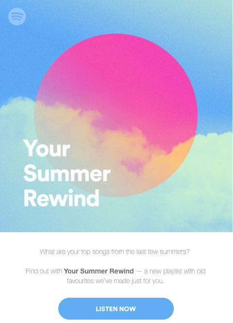 Spotify Summer Rewind