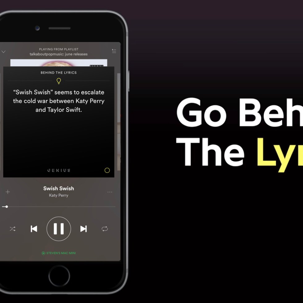 SPOTIFY: Behind The Lyrics