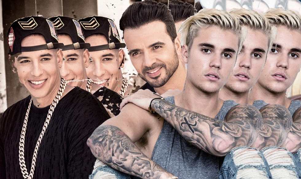 Luis Fonsi and Daddy Yankee Justin Bieber