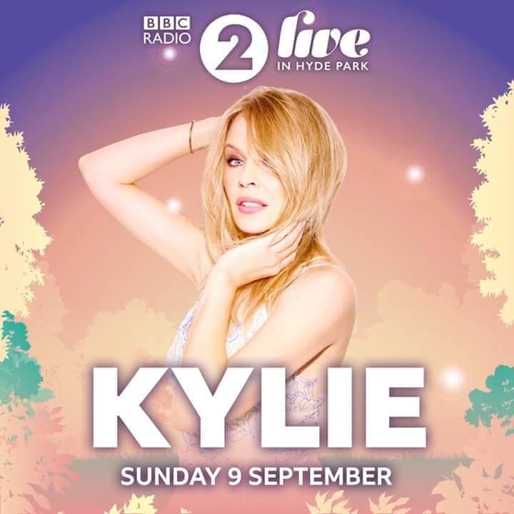 Kylie radio 2 hyde park