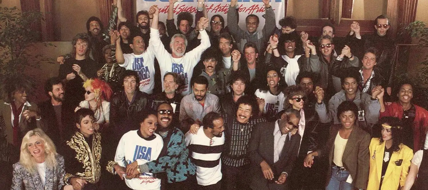 usa for africa we are the world